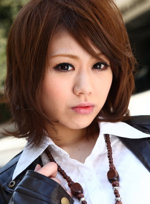 Super cute Japanese brunette Aya Sugiura loves...