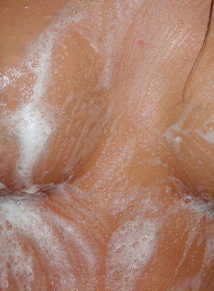 big tits brunette girlfriend shower wet 